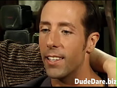 Play MP4 - Naughty blonde drills boyfriend's asshole with a dildo after interview