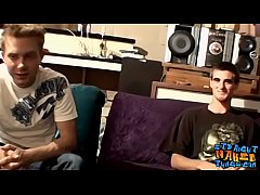 Play MP4 - Two straight thugs jack off their fat cocks and cum