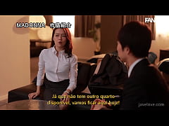 Play MP4 - Fiquei no mesmo quarto que a minha chefe &lpar;Legendado&rpar; Fuji Kanna