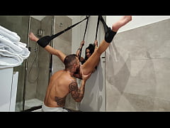 Play MP4 - Very Myller - brutal anal sex on the sex swing - cumshot inside the ass - cum farts - anal gape - 4K