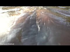 Play MP4 - Dolcina&rsquo;s muddy black perfect tits and body to keep your dick erected