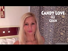 Play MP4 - Blonde slut shocked by massive load from big dick