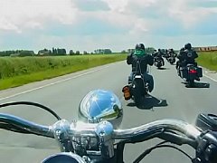 Play MP4 - Chick oils herself before masturbation and fucking wth bikers