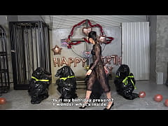 Play MP4 - Four Masochistic Men Present Delivered to Mistress SARA