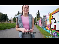 Play MP4 - Public Agent She's taken to a hotel where she is fucked hard by a big white cock