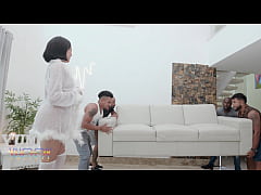 Play MP4 - First TAP for the Sexy Brazilian Eva Perez she gets fucked by four big studs with DAP DP TP and lots of pee drinking