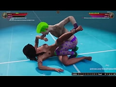 Play MP4 - Joe Curr VS Helena &lpar;Naked Fighter 3D&rpar;