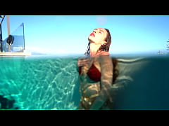 Play MP4 - Afternoon with pool and huge Cock