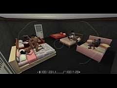 Play MP4 - Security camera catches an orgy