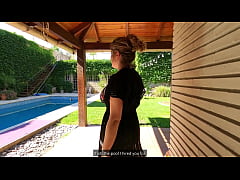 Play MP4 - Huge tits latina MILF analized by a pool boy