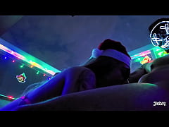 Play MP4 - Our Sexy Christmas gift&colon; Blowjob&comma; sloppy cumshot