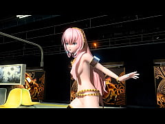 Play MP4 - Naked dance Megurine Luka Project Diva video by Nutsuki Suu