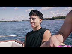 Play MP4 - Angel Elias and Marcus McNeil masturbating and fucking each other on a boat&period; Out in the open ocean there is no one who can see what how these naughty guys have sex&excl;