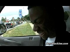 Play MP4 - BlacksOnBoys - Interracial Bareback Hardcore Gay Fuck Video 17