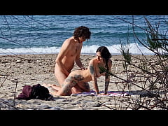 Play MP4 - Beach sex between two passionate lovers&period; Female Squirting Orgasms at 7&period;40 and 13&period;25 - - Video shot with my new telephoto lens