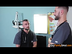 Play MP4 - Doctor stepbrothers enjoy bareback gay anal sex &vert; taboo gay porn