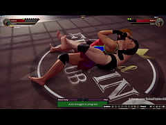 Play MP4 - Bianca Iniong VS Vilkor &lpar;Naked Fighter 3D&rpar;