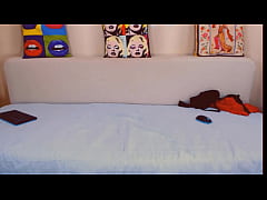 Play MP4 - Hot Arabbian girl in black stockings plays with pussy and the changes to black fishnets&comma; fun girl am