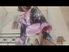 Play MP4 - my plush dog tease me&excl;