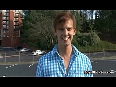 Play MP4 - White boy gets pounded by black cock 06