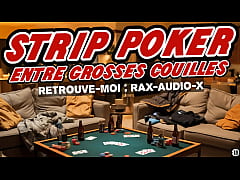 Play MP4 - 3 paires de couilles font du sexe apr&egrave;s un strip poker impr&eacute;vu