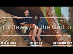 Play MP4 - Threeway in the grotto at CasaMaxxx with these two studs VersVersaceBoi MuscledMadison Full scene dropping in April