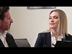 Play MP4 - Rampant Realtor Merida Sat Guzzles On Cum After DP Threesome With Clients GP3216