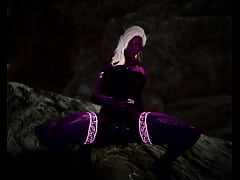 Play MP4 - Yeena taking care of her cock &vert; Futa solo