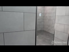 Play MP4 - Naked in public toilet