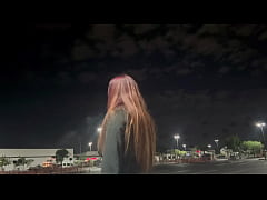 Play MP4 - Italian Milf Artemisia Love Outdoor Smoking Fetish Late at night in Los Angeles Long hair Fetish