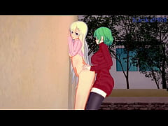 Play MP4 - Hikage and Yomi intense futanari sex&period; - Senran Kagura Hentai