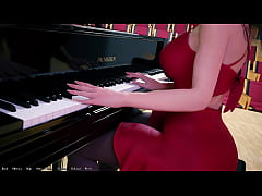 Play MP4 - Being A DIK &num;53 - Beeautiful Busty Rich Girl Plays Piano For Me While She Is In A Hot Sexy Red Dress