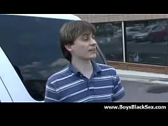 Play MP4 - Sexy black gay boys fuck white young dudes hardcore 12