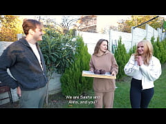 Play MP4 - Hot girls Verlonis and Poshspicy joined the party and seduced the guys for foursome sex