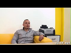 Play MP4 - Wicked threesome for homosexual dudes