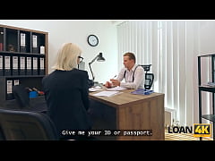 Play MP4 - LOAN4K&period; Amateur office sex with a slutty cheater and a loan manager