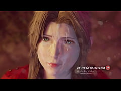 Play MP4 - ff7 remake Aerith gets a massive facial &lpar;with sound&rpar;