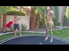 Play MP4 - I Snuck Into His Backyard To Jump Naked Im Glad He Decided To Join&excl;&excl;Full Video Posted To My -Link In Bio-