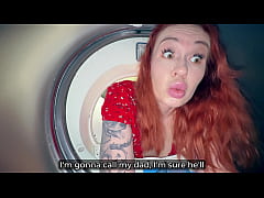 Play MP4 - Step Son Fucks Step Mom Stuck in Washer - Hot Creampie Finish