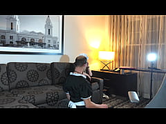 Play MP4 - Man Feminized into Maid then Worships Boss Feet and Sucks Strapon