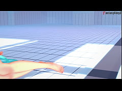 Play MP4 - Hatsune Miku bikini footjob and blowjob &vert; 1 &vert; Vocaloid &vert; Full & POV on Sheer & PTRN&colon; Fantasyking3