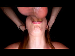 Play MP4 - Big dick fucked her tight THROAT and emptied his Balls into it