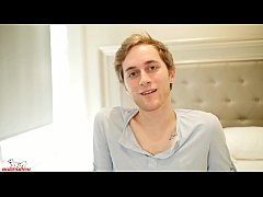 Play MP4 - Skyler finger-fucks himself as he jerks his thick uncut cock