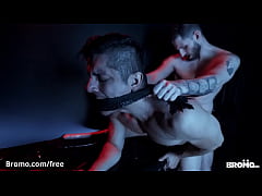 Play MP4 - Sexy Raw Bondage With 2 Good Looking Hunks - BROMO