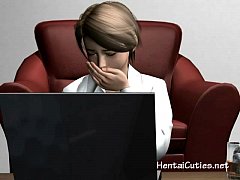 Play MP4 - Busty 3d cartoon hottie masturbating