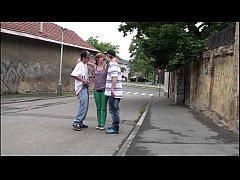 Play MP4 - y&period; girl Alexis Crystal PUBLIC street gangbang threesome fucking