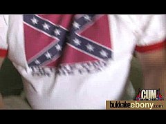 Play MP4 - Ebony Slut Gets An Interracial Group Sex 13