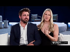 Play MP4 - WIFEY BBC Hungry Blonde Country Hotwife Gets Dicked Down Hard In Front Of Hubby