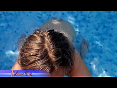 Play MP4 - My step mom caught me naked in the pool and gave me a blowjob so I came in her mouth &lpar;4K&rpar;