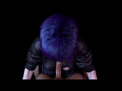 Play MP4 - Motoko Gives You a Sloppy Blowjob &vert; Ghost in the Shell Parody